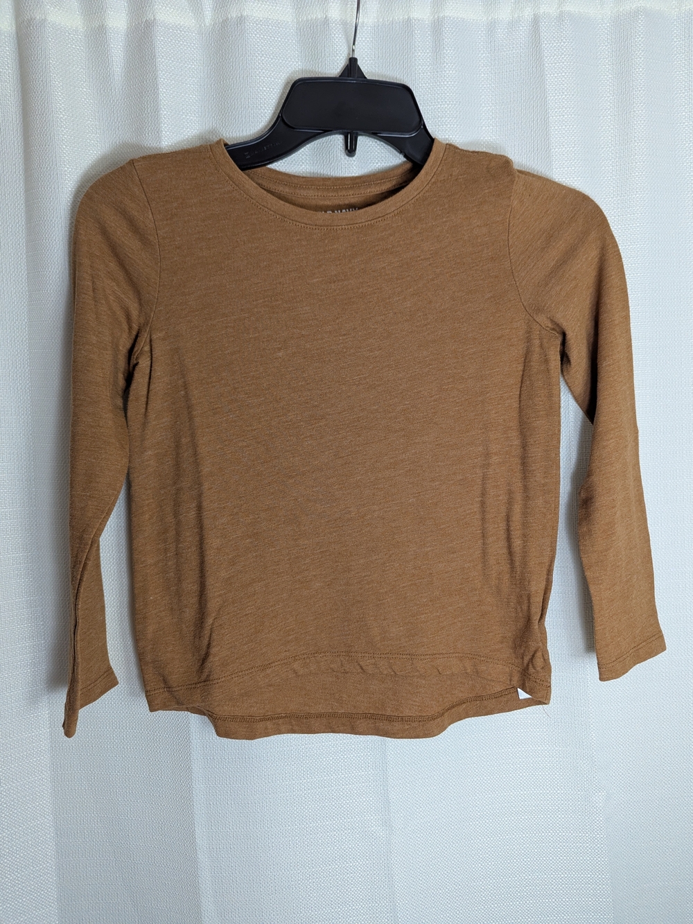 Old Navy Kids Long Sleeve Top in Camel Brown